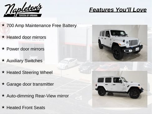 Used 2023 Jeep Wrangler Unlimited Sahara w/ Cold Weather Group AWD/4WD image 20