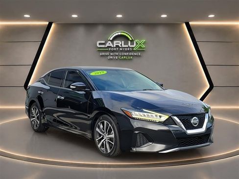 Used 2019 Nissan Maxima 3.5 SV w/ Floor Mat Group FWD image 1