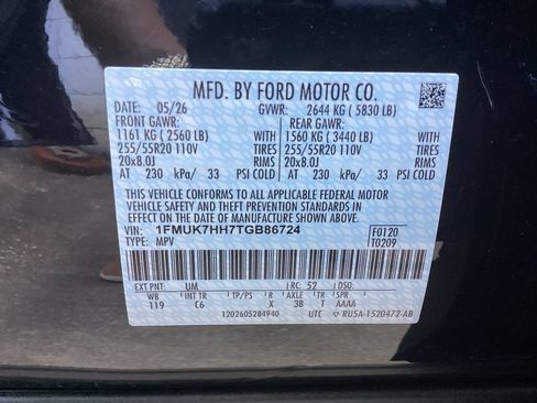 New 2026 Ford Explorer Platinum RWD image 87