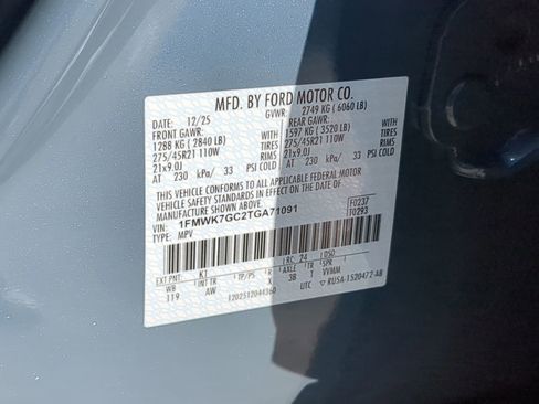 New 2026 Ford Explorer ST w/ Sun And Sound Package image 69