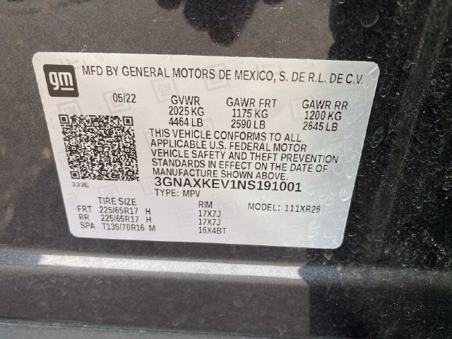 Certified 2022 Chevrolet Equinox LT FWD image 25