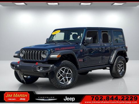Certified 2025 Jeep Wrangler Unlimited Rubicon AWD/4WD image 1