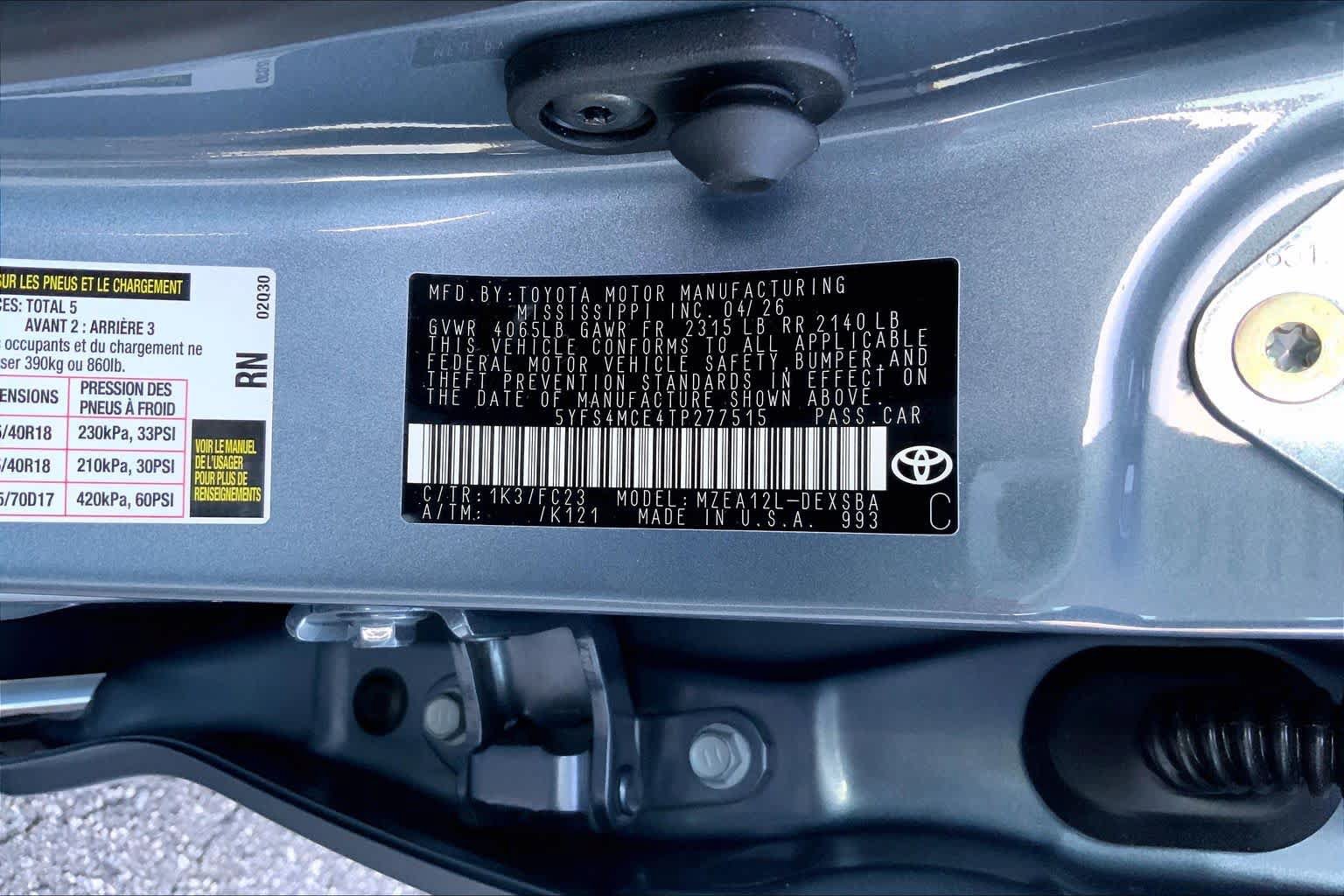 Used 2026 Toyota Corolla SE FWD image 29
