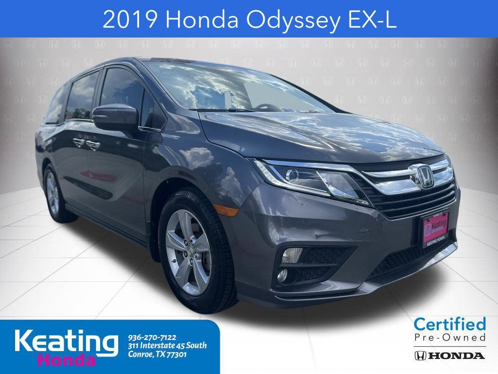 Certified 2019 Honda Odyssey EX-L image 1