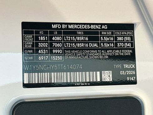 New 2026 Mercedes-Benz Sprinter 3500 image 28