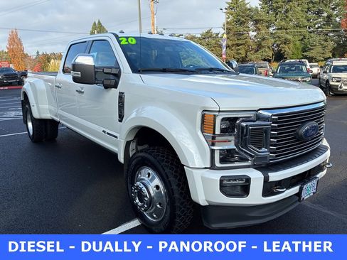 Used 2020 Ford F450 Platinum w/ FX4 Off-Road Package image 1