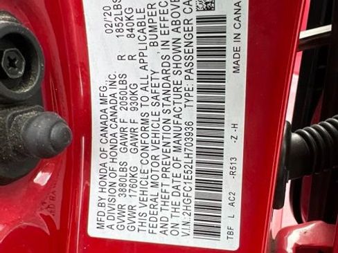 Used 2020 Honda Civic Si image 11