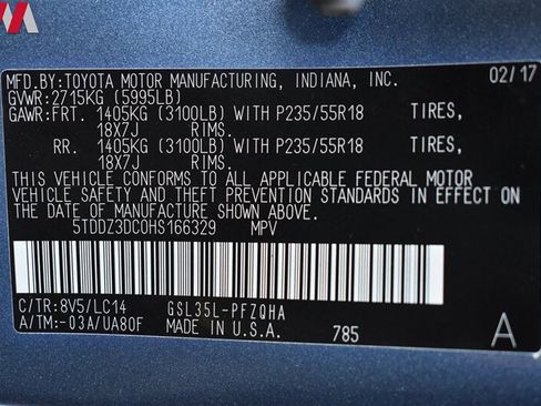 Used 2017 Toyota Sienna XLE Premium w/ Protection Package AWD/4WD image 36