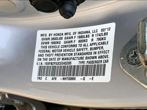 Used 2012 Honda Civic LX image 32