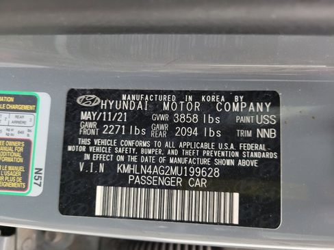 Used 2021 Hyundai Elantra SEL w/ Convenience + Premium Package FWD image 33