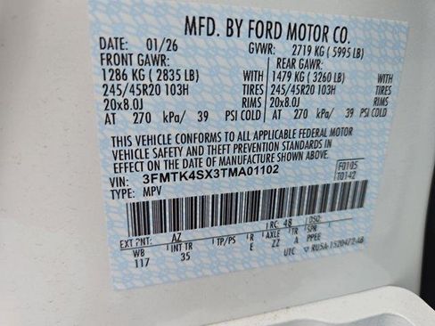 Certified 2026 Ford Mustang Mach-E GT AWD/4WD image 28