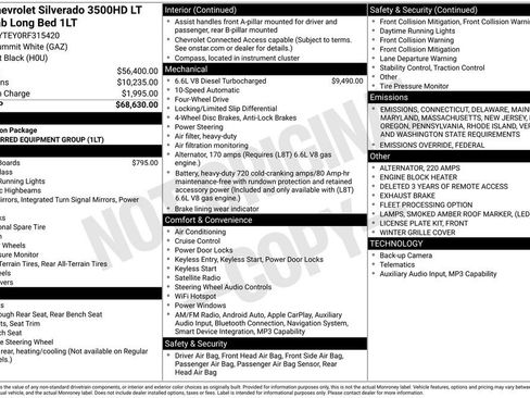 Used 2024 Chevrolet Silverado 3500 LT image 6