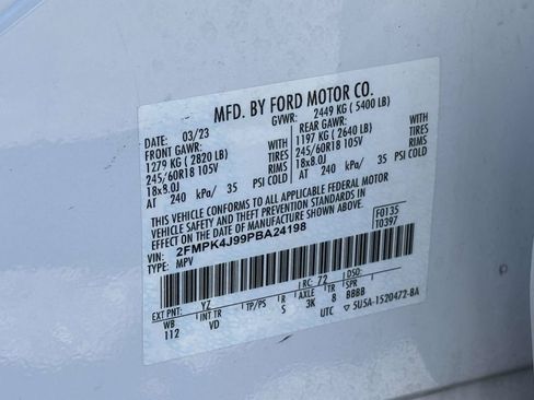 Used 2023 Ford Edge SEL AWD/4WD image 28