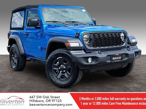 Used 2024 Jeep Wrangler Sport AWD/4WD image 1