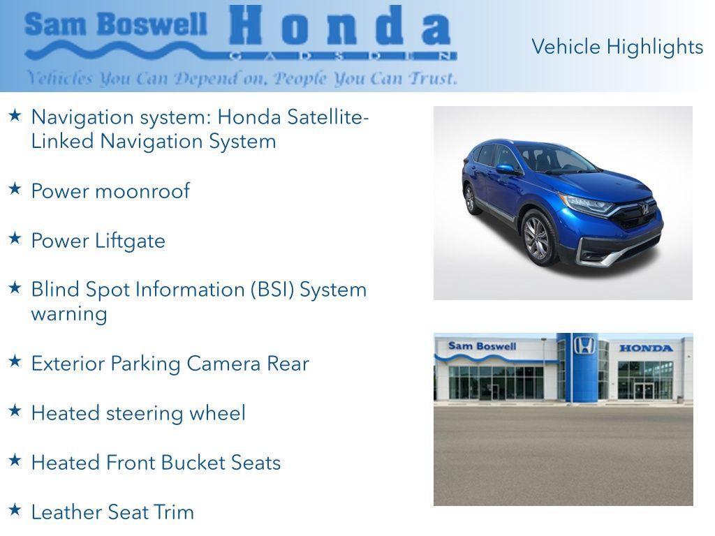 Used 2021 Honda CR-V Touring image 5