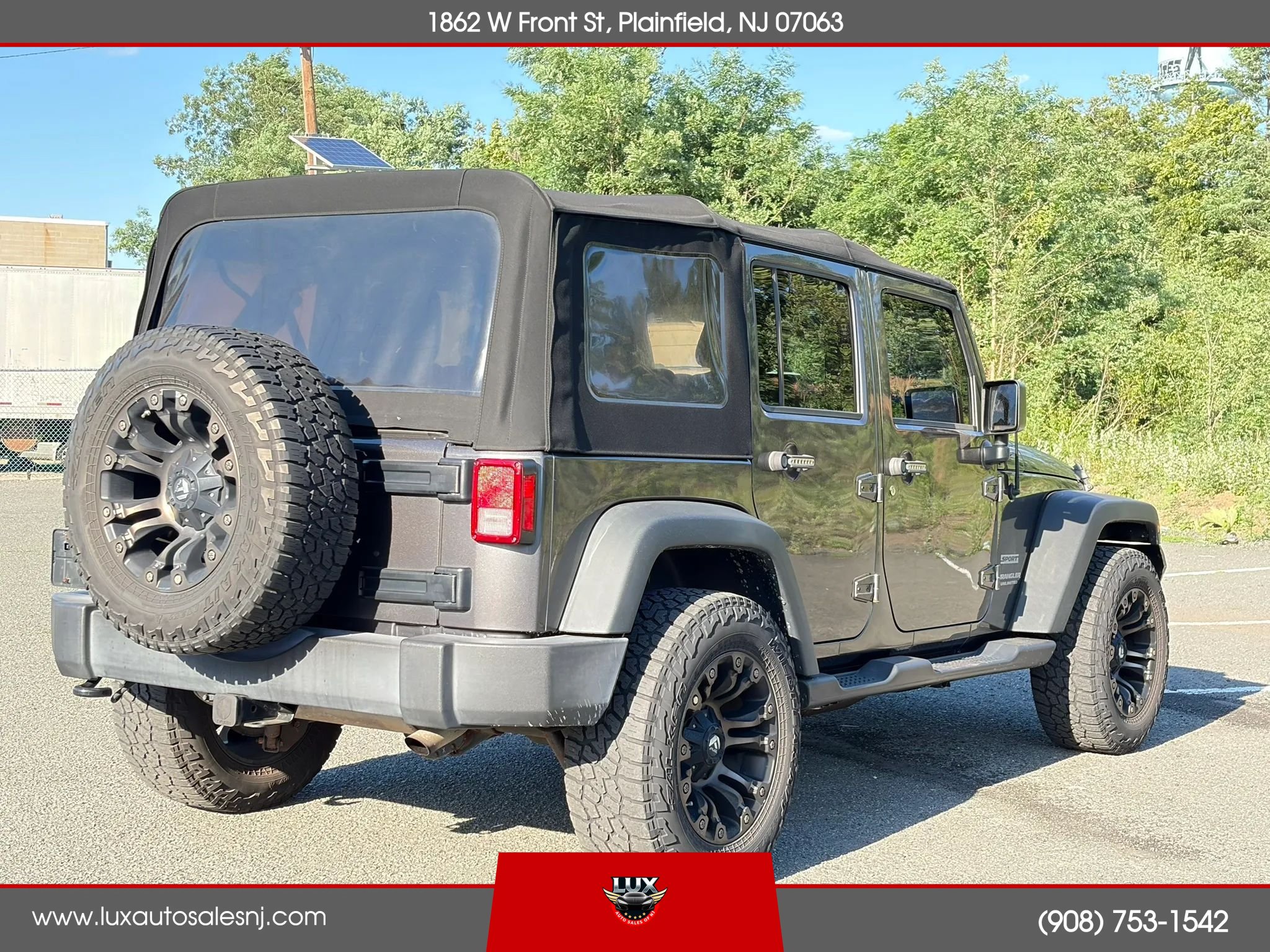 Used 2016 Jeep Wrangler Unlimited Sport w/ Quick Order Package 24S AWD/4WD image 6