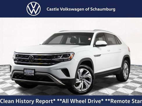 Used 2020 Volkswagen Atlas Cross Sport SEL w/ Cross Sport MDO Package AWD/4WD image 1