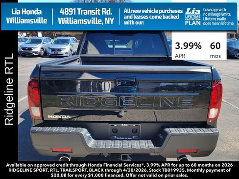 New 2026 Honda Ridgeline RTL image 4