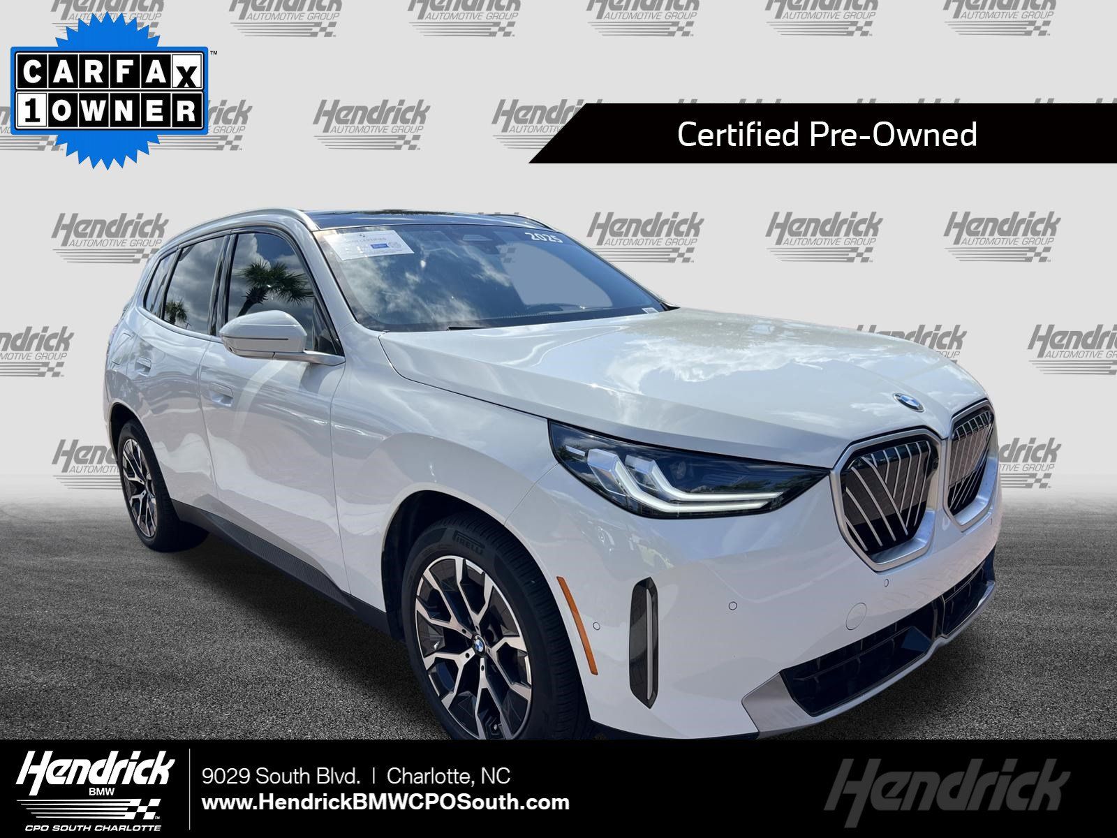 Certified 2025 BMW X3 xDrive30i w/ Premium Package AWD/4WD image 1