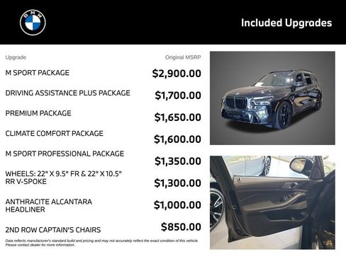 New 2027 BMW X7 xDrive40i w/ M Sport Package AWD/4WD image 4
