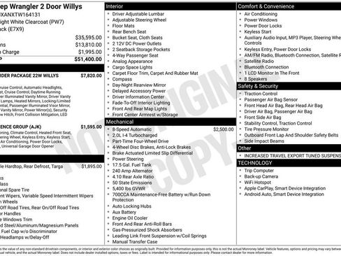 New 2026 Jeep Wrangler Sport AWD/4WD image 3