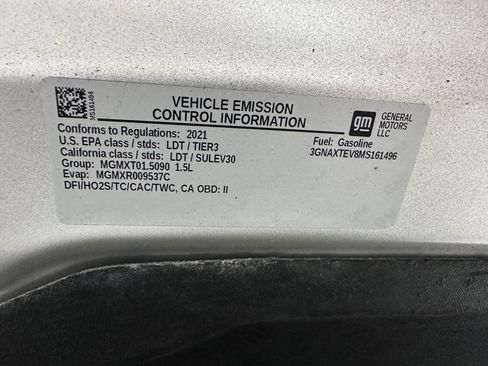 Used 2021 Chevrolet Equinox LT w/ Driver Convenience Package image 73