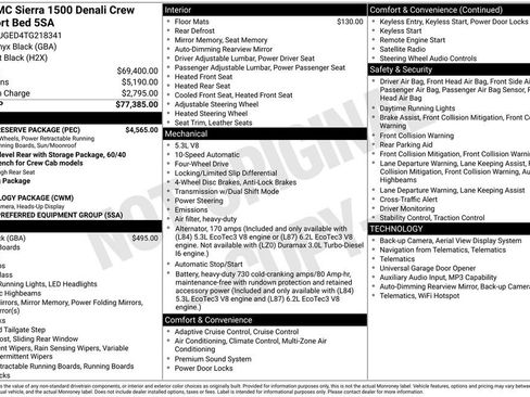 Used 2026 GMC Sierra 1500 Denali w/ Denali Reserve Package AWD/4WD image 6