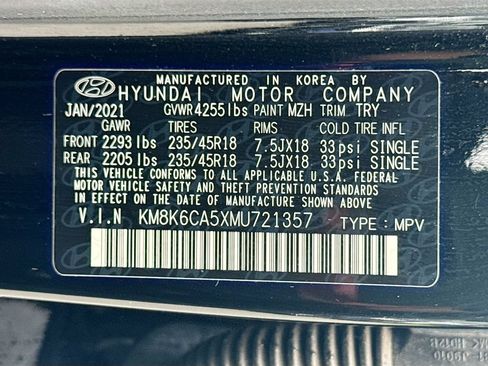 Used 2021 Hyundai Kona Night AWD/4WD image 32