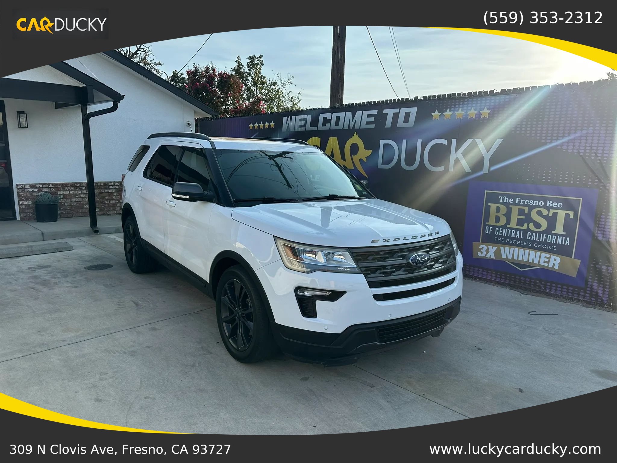 Used 2018 Ford Explorer XLT w/ Equipment Group 202A FWD image 1