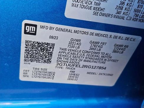 Certified 2024 GMC Sierra 1500 AT4X image 23