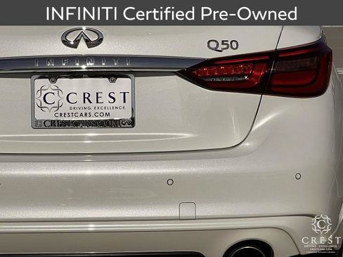 Certified 2023 INFINITI Q50 Luxe w/ Cargo Package RWD image 6