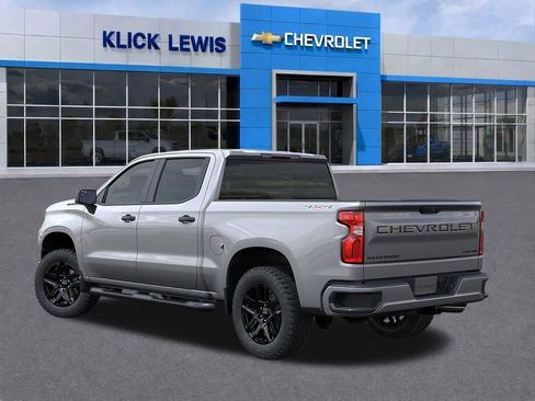 New 2026 Chevrolet Silverado 1500 Custom w/ Turbomax Blackout Package AWD/4WD image 3