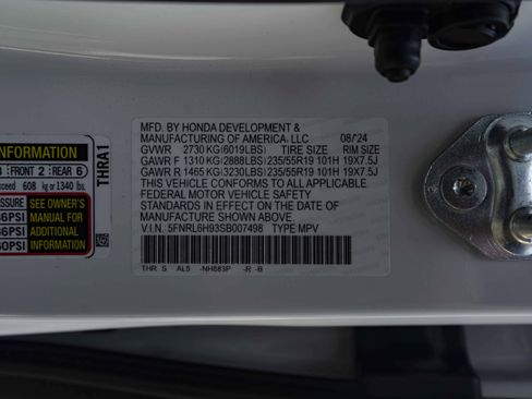 Certified 2025 Honda Odyssey Elite image 49