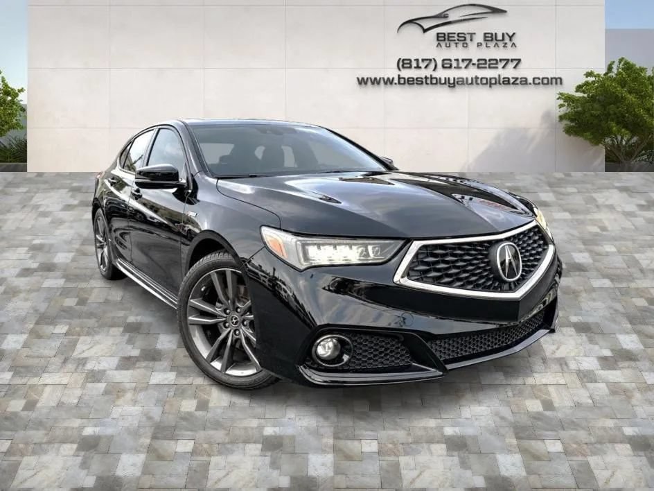 Used 2018 Acura TLX w/ Technology & A-SPEC Package FWD image 1