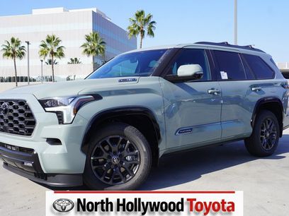 New 2026 Toyota Sequoia Platinum