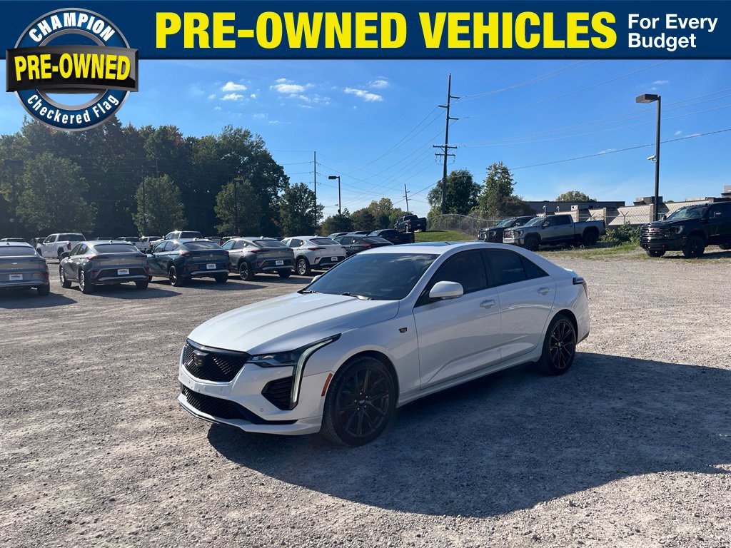 Used 2021 Cadillac CT4 Sport w/ Technology Package AWD/4WD image 1