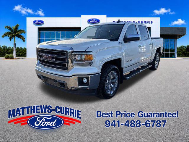 Used 2015 GMC Sierra 1500 SLT w/ SLT Crew Cab Value Package AWD/4WD image 7