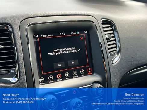 Used 2018 Dodge Durango R/T w/ Blacktop Package RWD image 44