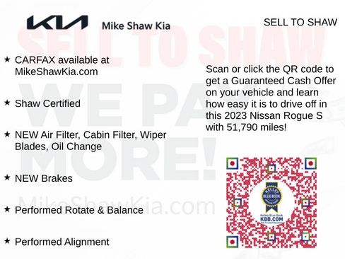 Used 2023 Nissan Rogue S FWD image 13