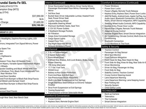 Used 2026 Hyundai Santa Fe SEL FWD image 42