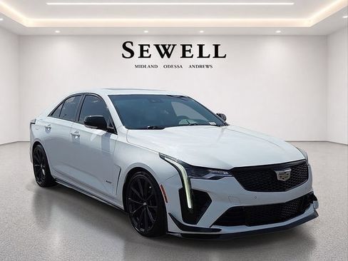 Used 2022 Cadillac CT4 V Blackwing w/ Carbon Fiber 1 Package RWD image 6