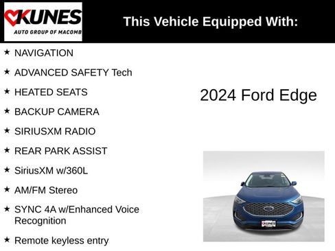 Used 2024 Ford Edge SEL AWD/4WD image 4