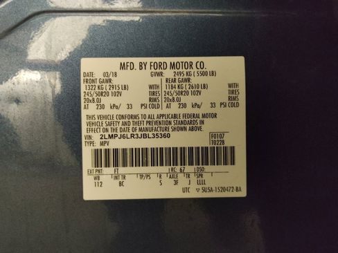 Used 2018 Lincoln MKX Reserve w/ Lincoln MKX Climate Package image 33