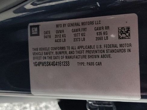 Used 2016 Buick Verano Sport Touring w/ Experience Buick Package FWD image 17