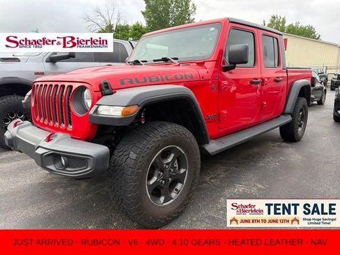 Certified 2022 Jeep Gladiator Rubicon w/ Cold Weather Group AWD/4WD image 1