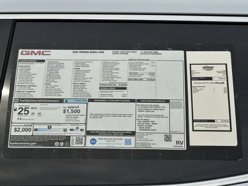 New 2026 GMC Terrain Denali w/ LPO, Floor Liner Package image 38