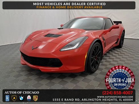 Used 2019 Chevrolet Corvette Grand Sport RWD image 1