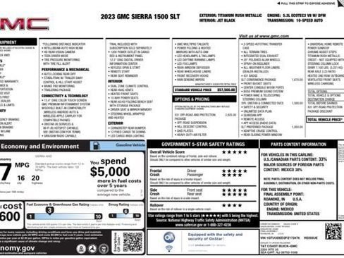 Used 2023 GMC Sierra 1500 SLT image 27