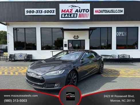 Used 2015 Tesla Model S P85D AWD/4WD image 1