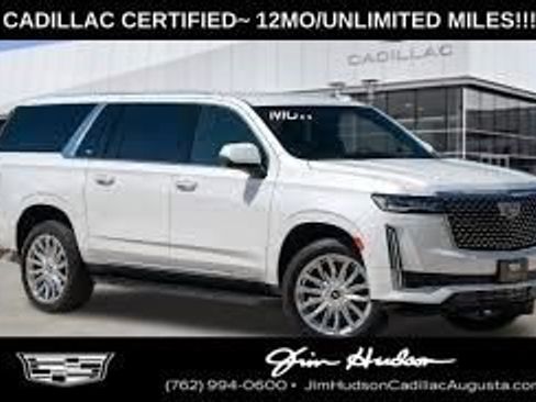 Certified 2023 Cadillac Escalade ESV Premium Luxury w/ LPO, Radiant Package AWD/4WD image 1